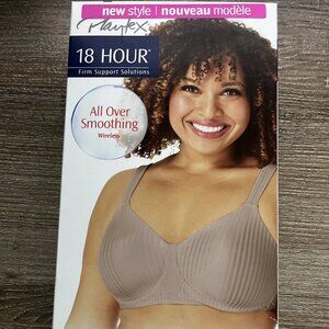 B04. Playtex (P4707) 18 Hour Wireless Bra - Brown